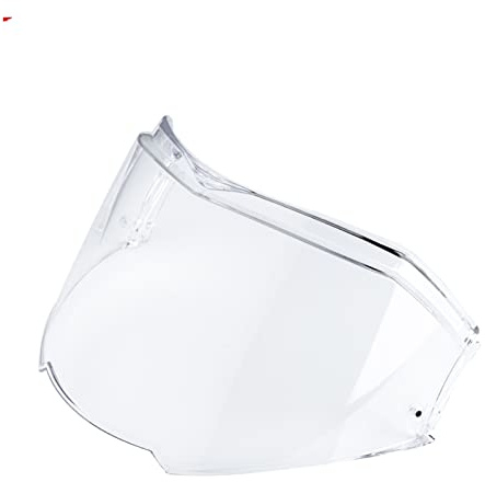 Visière de casque, Original Compatible Avec L-S-2 Visières Compatibles Avec Valiant II FF900 Remplacement De Casque De Moto De Basculement De Moto Lens Supplémentaire Avec Des Trous De Patch Anti-buée