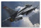 ZENGYL War Poster F16 Fighting Falcon Poster, dekoratives Gemälde, Leinwand, Wandposter und Kunstbild, modernes Familien-Schlafzimmer, Dekor-Poster, 30 x 45 cm