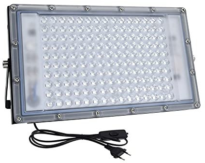 LED Schwarzlicht Strahler, 300W UV Schwarzlicht Violettes LED Strahler Flutlicht Partylicht Licht,UV Kristallklare Flutlicht Für Aquarium, Innenpartys, Bühne - Partyzubehör, Halloween-Dekorationen
