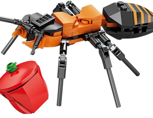 Cokomono Ameise Bauspielzeug, Insekt Bausteine, 91Pcs Ant Bausteine für Kinder ab 3 Jahren