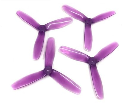 XYWOPO 6 Paar T5045 5 Zoll Dreiblatt-3-Blatt-Propeller FPV 210 mm Rennrahmen-Kit Quadrocopter-Rahmenarme (Size : Red)