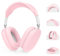 AHASTYLE Funda de Silicona para Auriculares AirPods MAX [4 en 1] Funda Anti-arañazos para Auriculares AirPods MAX Accesorios Funda Blanda para Apple AirPods MAX (Rosa)