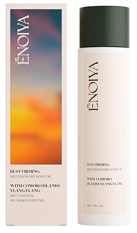 Straffendes Körperöl für den Busen 150 ml - Gegen Dehnungsstreifen, spendet Feuchtigkeit - Geeignet nach dem Stillen - 100% Natürlich