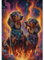 TWYYDP Puzzle 1500 Teile für Erwachsene | Holzpuzzle | Hund Dackel | Schwieriges Rätsel