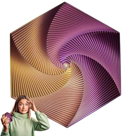 2024 Neu Hexagon Spielzeug, -Druck Hexagon Cube Fidget Gear Spielzeug, Achtsame Meditation Auch