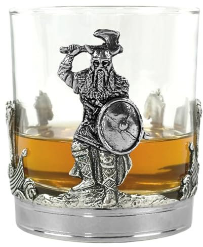 English Pewter Company 11oz Viking Pewter Whisky Glass Tumbler [TUM100]