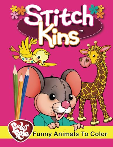 Peeler Rose Stitch-Kins: Relaxing Coloring Fun