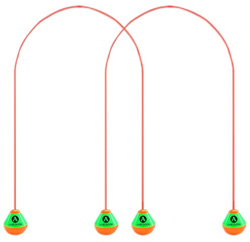 mizikuu Giocattoli Immersione, 2 Pezzi Giocattolo Subacqueo 2.5m Anelli da Immersione Estivi Giochi Anelli Acqua Piscina per L'allenamento Subacqueo dei Bambini