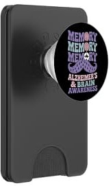 Alzheimer’s & Brain Awareness Alzheimer s Awareness PopSockets PopWallet für MagSafe