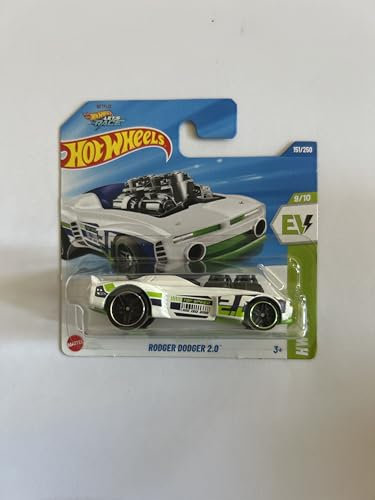 Hot Wheels Fahrzeug im Maßstab 1:64, zum Spielen oder Ausstellen, Auto-Kollektion, Geschenk für Kinder, Modell 2025, wählen Sie 1 Auto (HYY86, 151/250 Rodger Dodger 2.0)