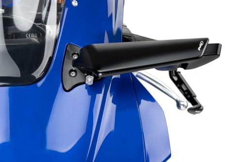 Puig 22253N Spiegel Aileron verstellbarer Spoiler, Schwarz