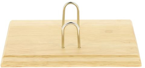 Lecas Unterlage aus Holz, für Block, Kalender, 2 Bögen, geeignet für Blöcke, 8,5 x 11,5 cm