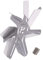 Hélice avec écrou 150X18 mm Four, cuisinière 00650472, 00600434 BOSCH Four, cuisinière 00650472, 00600434 BOSCH