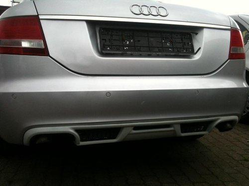 Audi A6 C6 RS6 4F Limousine 2004-08 Heckdiffusor S Line Spoiler Heckansatz