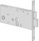 CISA 144361700, Serratura da Infilare per Fasce, Entrata 70 mm, Scatola e Frontale con Rivestimento in Zinco