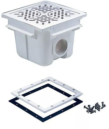 Astralpool 00273 Abs Grille Square Pool Drain 210x210mm One Size