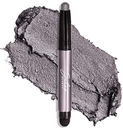 Julep Eyeshadow 101 Crème-to-Powder Eyeshadow Stick (Smoky Grey Shimmer) Long-Lasting, Waterproof Eye Shadow - Blendable, Crease-Proof with Built-In Smudger