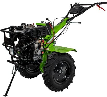 VITO - Motoculteur thermique diesel 12CV 4T Transmission directe Fraises et Butteur double