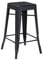 SKLUM Barhocker aus Stahl Lix Matt Schwarz ↑65 cm