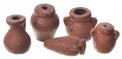 Holyart Amphores Assorties crèche 5 pcs Terre Cuite