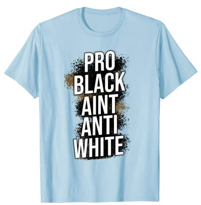 Peinture noire Pro (ISNT) anti-blanche T-Shirt