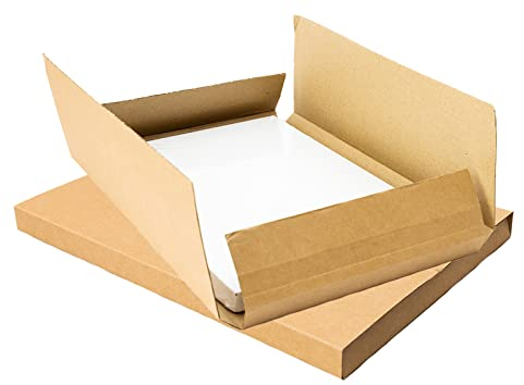 Versandkarton, C5, A5, groß, 220 x 160 x 20 mm, 1000 Stück