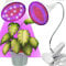 Retoo Lámpara para plantas LED, luz para plantas 20W 200 LED con clip para plantas de interior, jardinería, bonsái, verduras, luz para plantas, lámpara de cultivo, luz para plantas de espectro