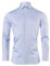 Vincenzo Boretti Hemd, Slim-fit/tailliert, Twill, Umschlagmanschette - super bügelfrei eisblau 37-38