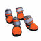 YUEMOL Hundeschuhe Große Hundeschuhe Winter Pet Welpen Schuhe Regen Schnee Wasserdichte Booties Anti-Rutsch Schuhe for kleine große Hunde Pet Produkte (Color : A, Size : L)