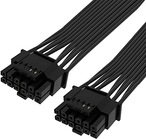 NFHK 12VHPWR ATX3.0 PCI-E 5.0 Power Modular Cable 16Pin to 16Pin for 3080 3090TI PSU 12+4Pin Graphics Card