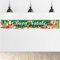 DPKOW Italiano Buon Natale Striscione per Natale Decorazione, Natale Giardino Parete Casa Decorazione, Natale Nastro Barriera Esterna Decorazione, Addobbi attività Festa di Natale, 270 * 40cm