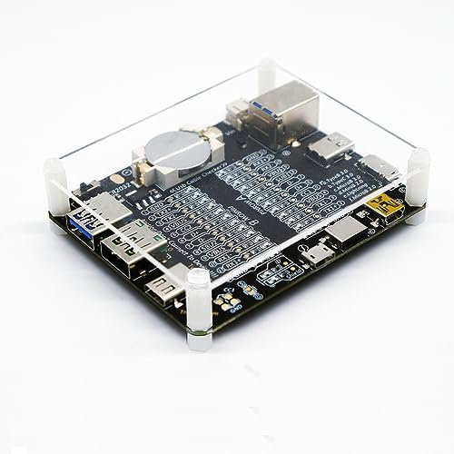 Treedix USB Cable Data Line Test Board with Acrylic Case, Checker, Wire - Type-C, Micro, A, B