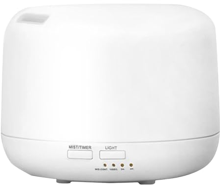 Luftbefeuchter Aroma Diffuser Humidifier Ultraschall 3L, USB Leise Luftbefeuchter Haushalt Luftreiniger Holzmaserung Diffusor Bunte Lampe Befeuchtung Diffusor Duftgerät Für Zimmer (A, 0.00)