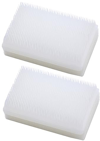 WOFASHPURET 2pezzi Spazzola Tattile Difensiva e Sensoriale Per Terapia Strumento Di Spazzolatura Therapressure Setole Morbide Per Migliorare La Concentrazione e Ridurre Le Distrazioni Uso Vers