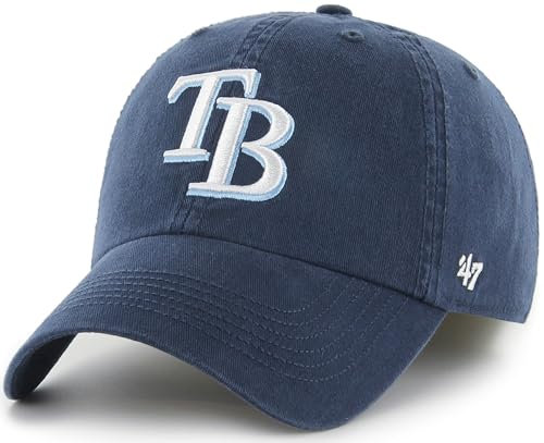 47 MLB Teamfarbe Primärlogo Franchise Gefütterte Baseball-Kappe, Unisex Erwachsene, S