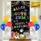 Einschulung Banner Deko,BTZO Alles Gute Zum Schulanfang Banner Schuleinführung Banner Deko Hintergrund Banner Photo Booth mit Luftballon für Einschulung Dekoration 185x90cm