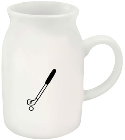 300ml 'Golf Club & Ball' Ceramic Milk Jug (MJ00004613)