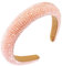 scicent Haarband Mädchen Vintage Strass-Stirnbänder Glitzernde Kristall Haarreif Barock Boho-Schmuck-Stirnband Breites Gepolstert Mode-Haarreifen für Damen Mädchen Hochzeit Braut Haarschmuck - 26821