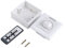 Gradateur de Lumière LED IR, Variateur de Lumière LED Réglable Interrupteur Gradateur 200W avec Télécommande IR pour le Contrôle de la Luminosité des Lampes LED 220V