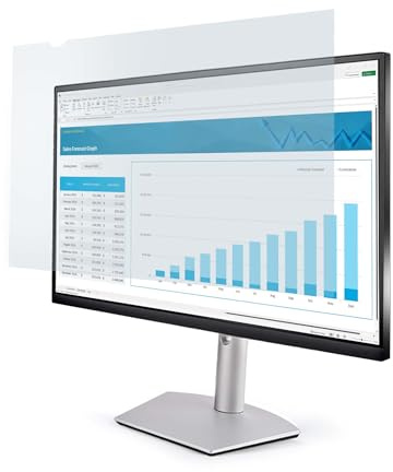 StarTech 24 16:10 Monitor Blaulichtfilter, Reduziert Augenbelastung | Bildschirm Blaulichtfilter, PC Anti Blaulicht Folie, 90% Lichtdurchlässigkeit