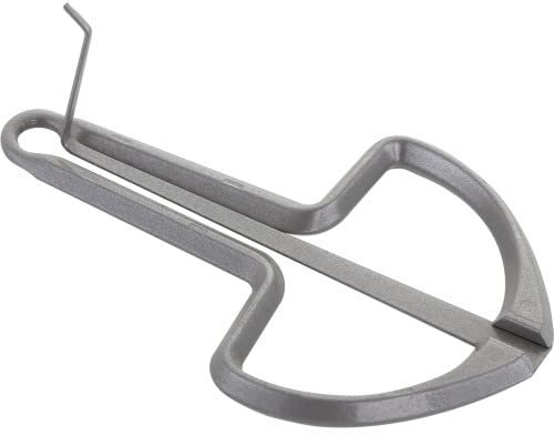 Maultrommel 75mm matt-silber