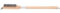 Brosse pour Four à Pizza avec Grattoir en Acier Inoxydable, Manche en Bois, Pierre de Nettoyage – Laiton Suspendu pour L'extérieur, Gozney, Fours Solo pour