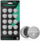 Enegitech CR2450 Lithium Coin Batteries Button 2450 3V for Use in Key Fobs, Scales, and Temperature Sensors, Hygrometers, Remote Controls, Electronic Scales, Digital Clocks, Smart Meters (15 Pack)