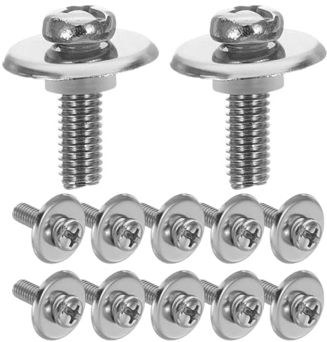 DOITOOL M5 Pot Lid Screw Replacement Kit with Gasket and Washers Universal Lid Fixings for Saucepan Lids Pot Repair Part for Cookware 40 Sets for Kitchen Use