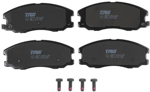TRW GDB1715 Brake Pad Set of 4 Compatible for Vauxhall Antara A (L07) 2006-2015 Front Axle and Other Vehicles