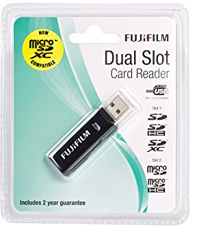 Fujifilm Dual Slot SD Card Reader, P10NM00750A