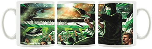 Ultras Hannover Collage 2 als Bedruckte Kaffeetasse/Teetasse aus Keramik, 300ml, weiß