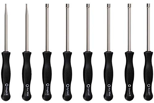 8 pezzi carburatore Tool PAC Man/singolo/doppio D/A esagono incassato/21-teeth/7-teeth scanalato cacciavite scanalato per 2 comuni di piccolo motore
