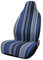 sourcing map Universal Blau Durable Bucket Sitzbezug Schonbezug für Fahrersitz und Vordersitze