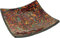 GURU SHOP Eckige Mosaikschale, Untersetzer, Dekoschale, Handgearbeitete Keramik & Glas Obst Schale - Design 5, Mehrfarbig, Größe: Mittel (25x25 Cm), Schalen